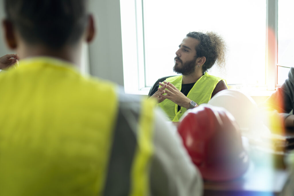 Schulung im Besprechungsraum